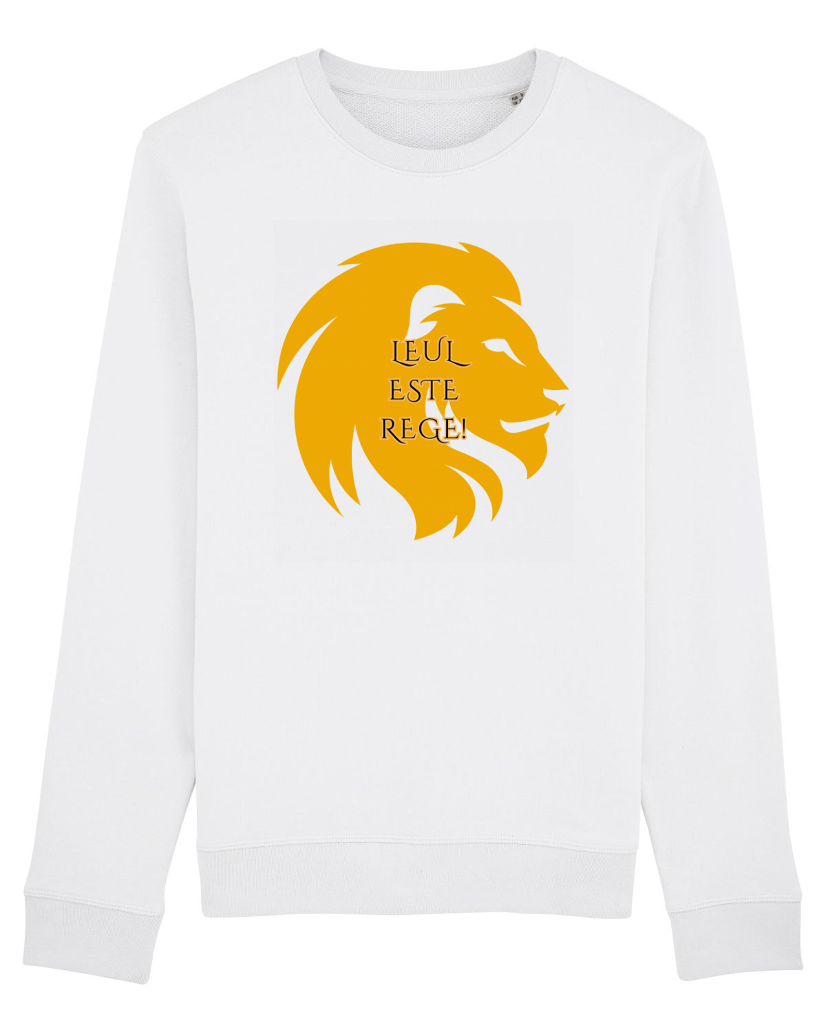 Bluză mânecă lungă Unisex Rise White