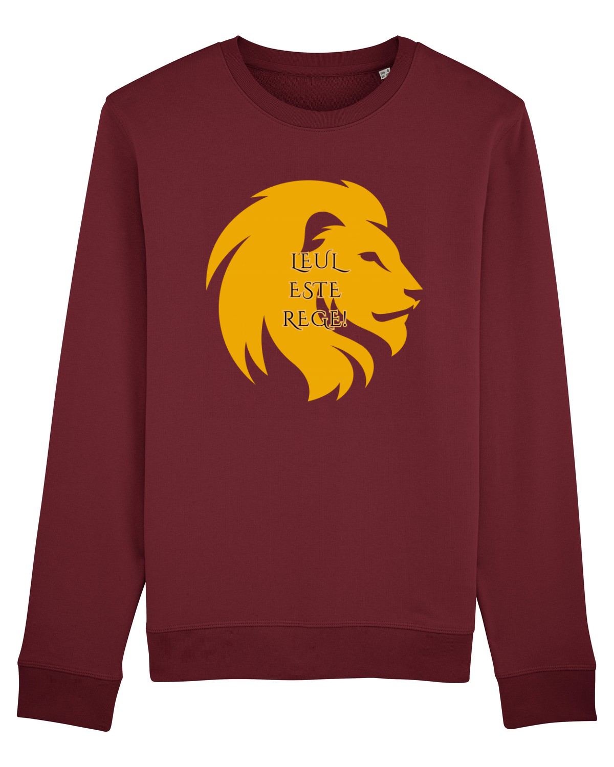 Bluză mânecă lungă Unisex Rise Burgundy