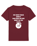 NU SUNT ÎNCĂ ADULT Tricou mânecă scurtă  Copii Mini Creator