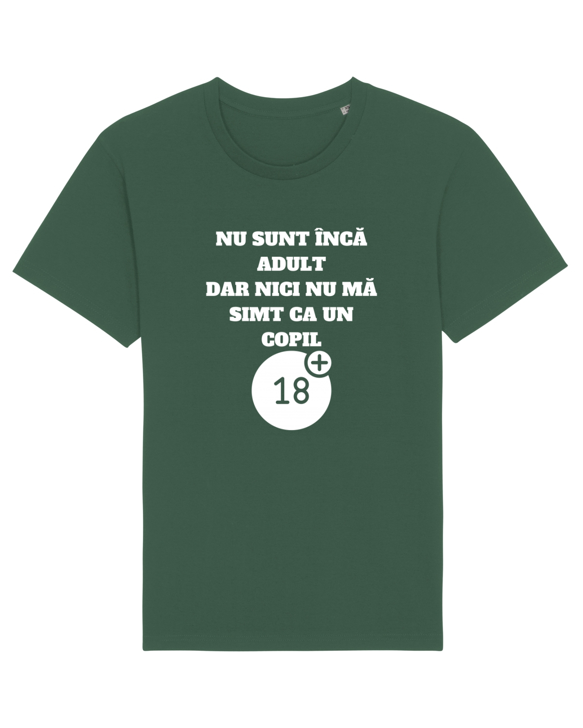 Tricou mânecă scurtă Unisex Rocker Bottle Green