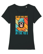 Hip Hop Was Dope In The 90's Tricou mânecă scurtă guler larg fitted Damă Expresser