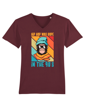 Hip Hop Was Dope In The 90's Burgundy