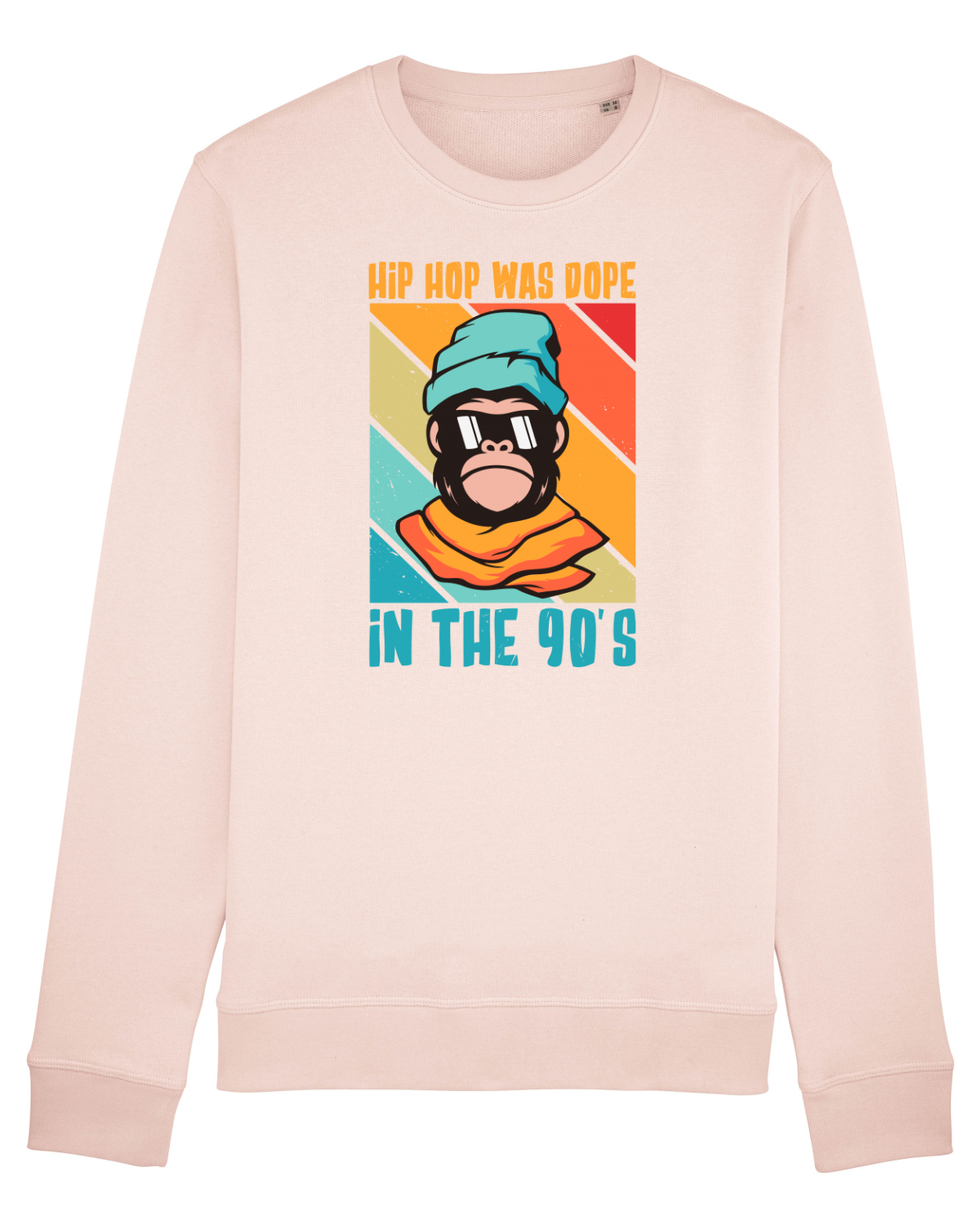 Bluză mânecă lungă Unisex Rise Candy Pink