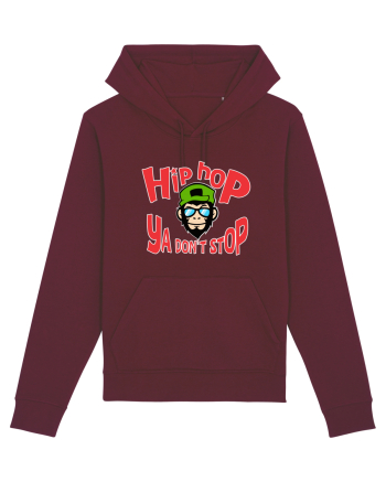 Hip Hop Ya Don't Stop Burgundy