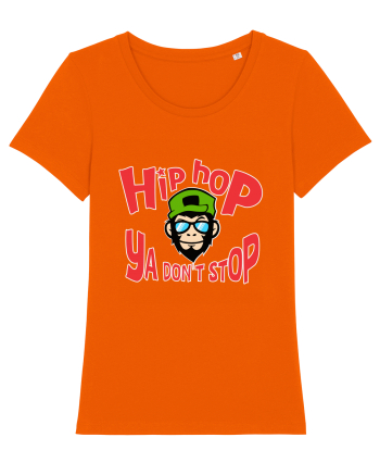 Hip Hop Ya Don't Stop Bright Orange