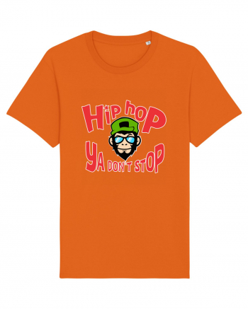 Hip Hop Ya Don't Stop Bright Orange