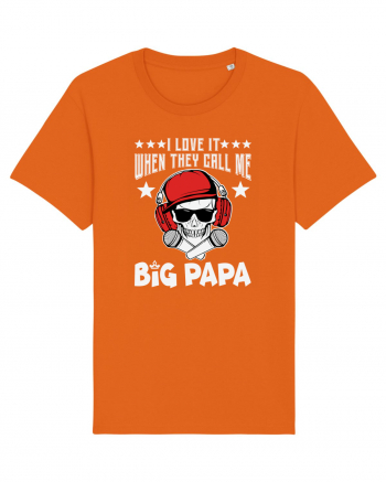 I Love It When They Call Me Big Papa Bright Orange