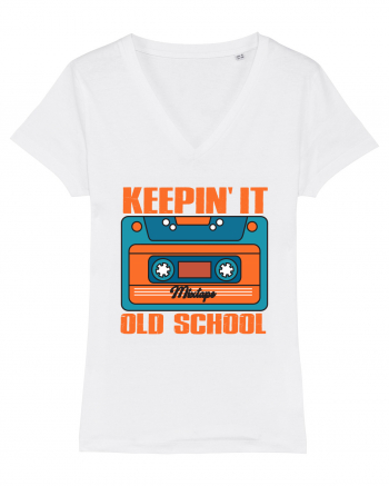 Keepin' It 80'S 90'S Old School Mixtape White