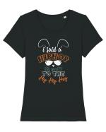I Said A Hip Hop The Happity To The Hip Hip Hop Bunny Easter Tricou mânecă scurtă guler larg fitted Damă Expresser
