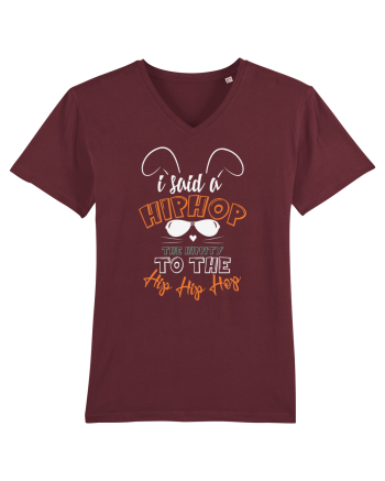 I Said A Hip Hop The Happity To The Hip Hip Hop Bunny Easter Burgundy