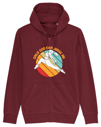 Only God Can Judge Me Burgundy