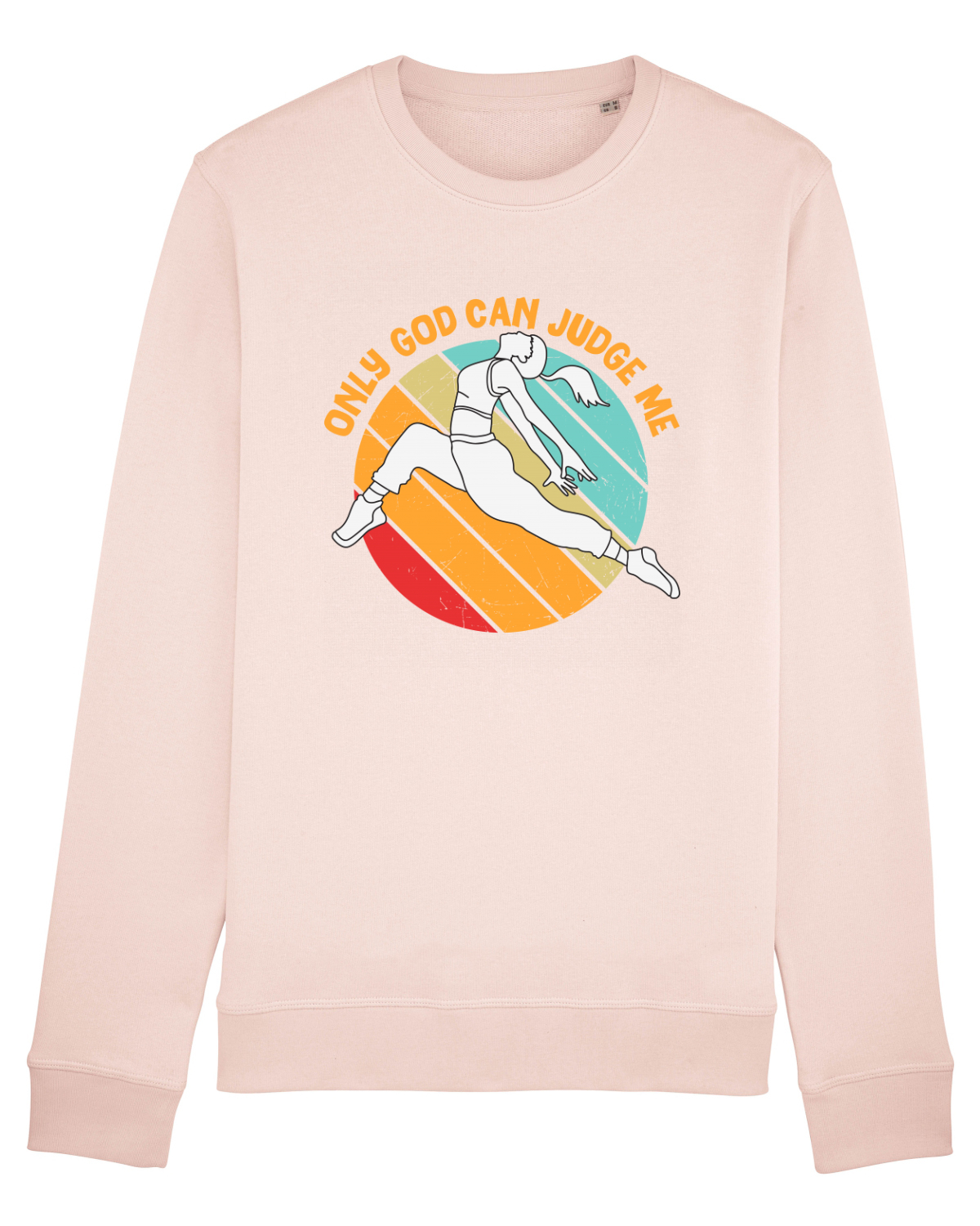 Bluză mânecă lungă Unisex Rise Candy Pink