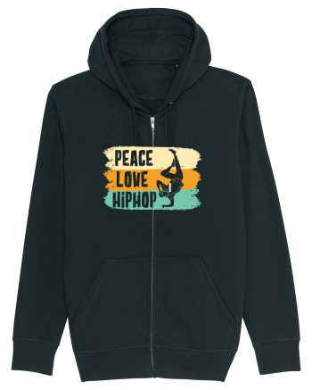 Peace Love Hip Hop Dancing Black
