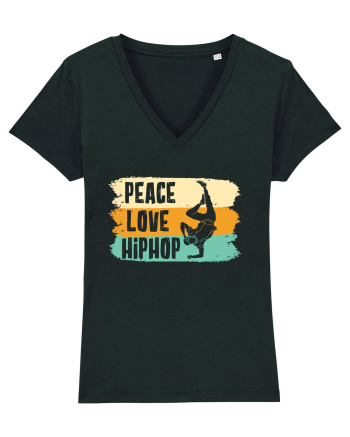 Peace Love Hip Hop Dancing Black