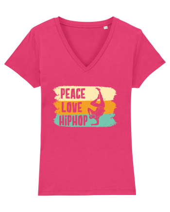 Peace Love Hip Hop Dancing Raspberry