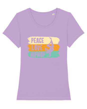 Peace Love Hip Hop Dancing Lavender Dawn