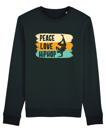 Peace Love Hip Hop Dancing Black
