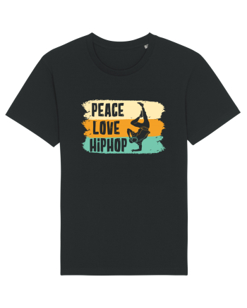 Peace Love Hip Hop Dancing Black