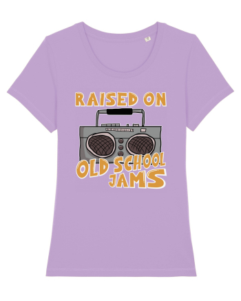 Raised On Old School Jams Hip Hop Lavender Dawn