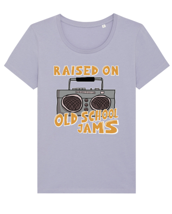 Raised On Old School Jams Hip Hop Lavender