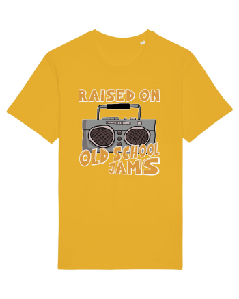 Raised On Old School Jams Hip Hop Spectra Yellow