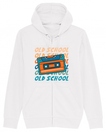 Retro Old School Cool Mixtape White