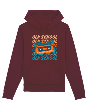 Retro Old School Cool Mixtape Burgundy