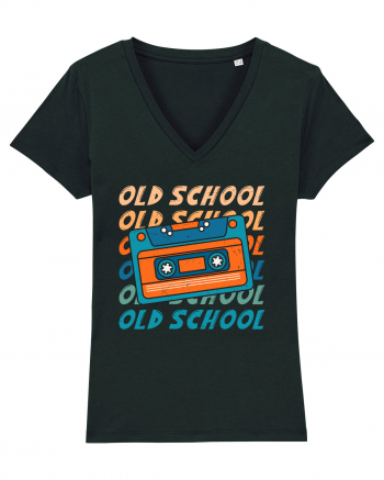 Retro Old School Cool Mixtape Black