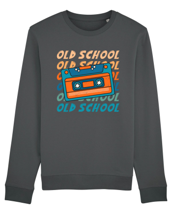 Retro Old School Cool Mixtape Anthracite