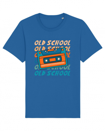 Retro Old School Cool Mixtape Royal Blue