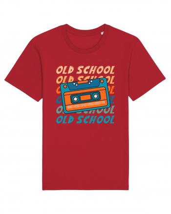 Retro Old School Cool Mixtape Red