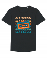 Retro Old School Cool Mixtape Tricou mânecă scurtă guler larg Bărbat Skater