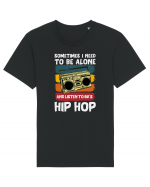 Sometimes I Need To Be Alone And Listen To 80's Hip Hop Tricou mânecă scurtă Unisex Rocker
