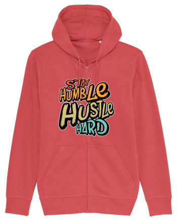Stay Humble Hustle Hard Carmine Red