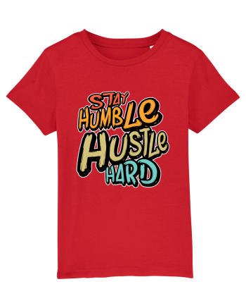 Stay Humble Hustle Hard Red