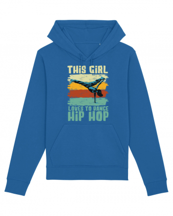 This Girl Loves To Dance Hip Hop Royal Blue
