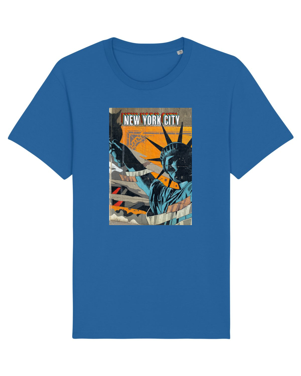 Tricou mânecă scurtă Unisex Rocker Royal Blue