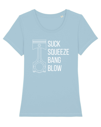 Engine cycle Sky Blue