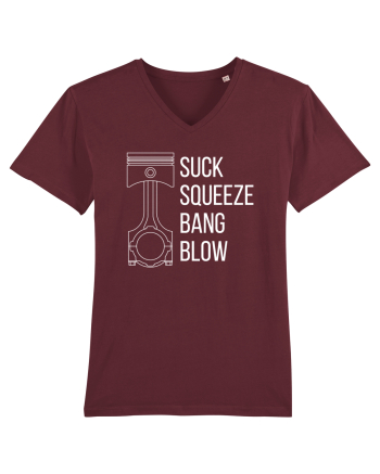 Engine cycle Burgundy