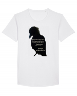 Nevermore corb Tricou mânecă scurtă guler larg Bărbat Skater