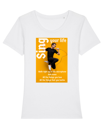 Sing your life White