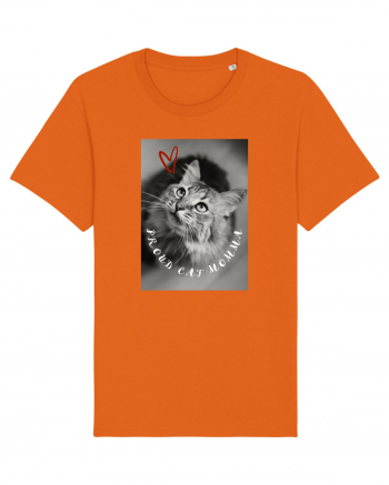 Cat lover Bright Orange