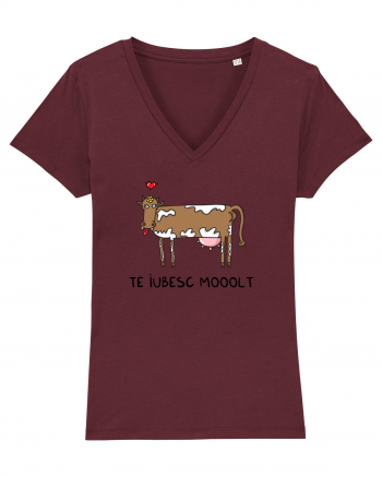 Te iubesc MOOOLT Burgundy