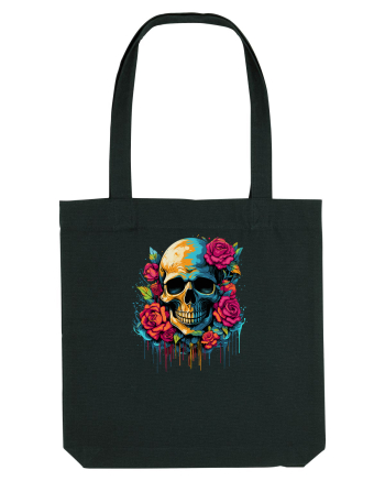 Skull N' Roses Black