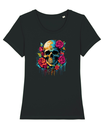 Skull N' Roses Black