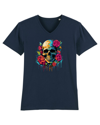 Skull N' Roses French Navy