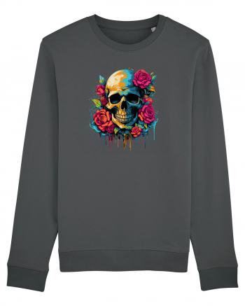 Skull N' Roses Anthracite