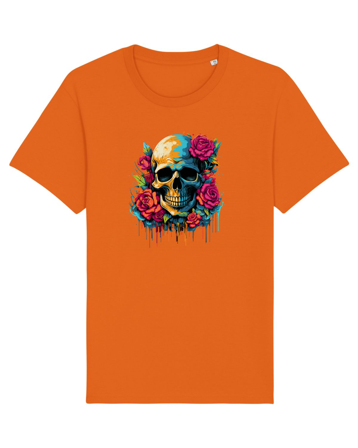 Tricou mânecă scurtă Unisex Rocker Bright Orange