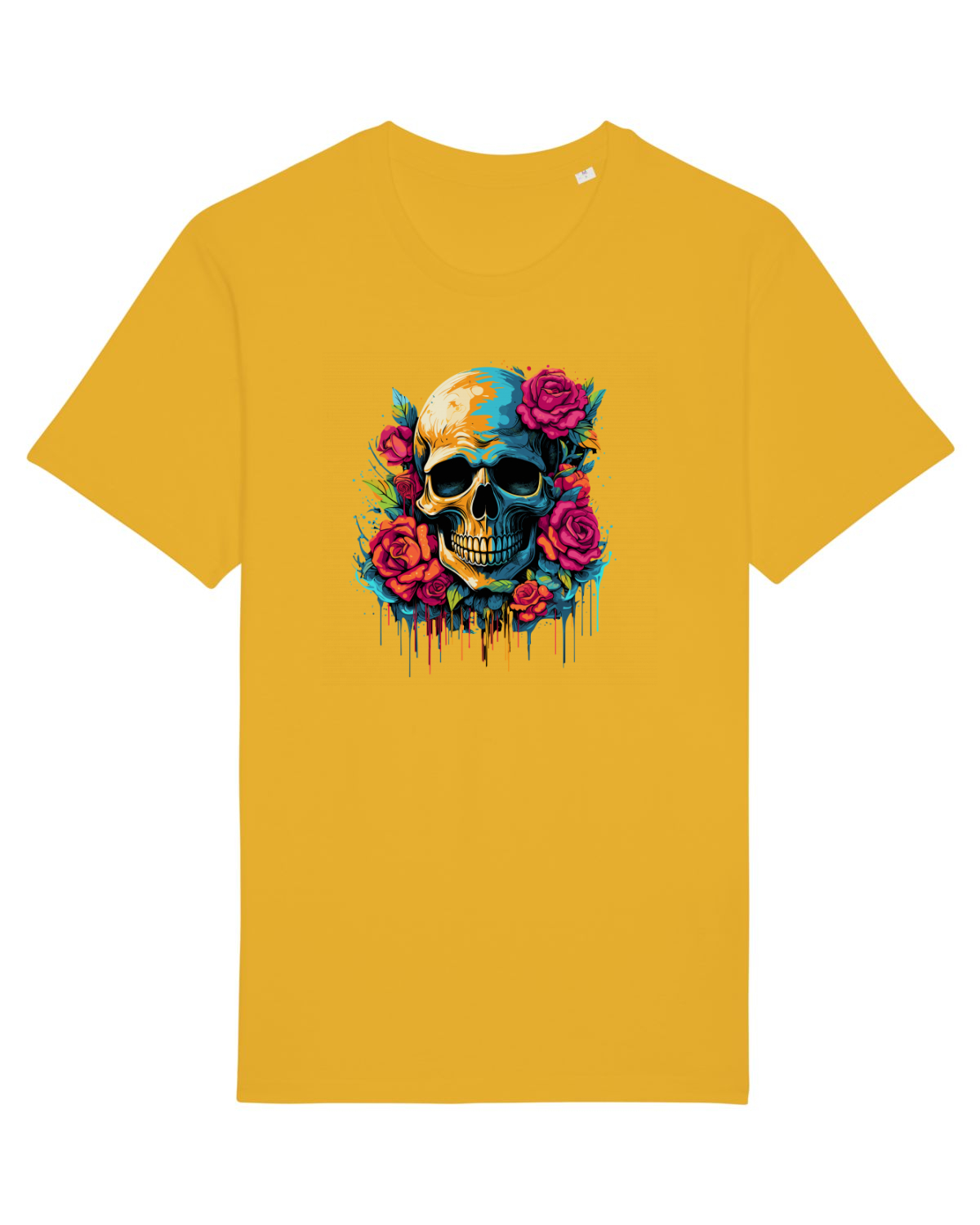 Tricou mânecă scurtă Unisex Rocker Spectra Yellow
