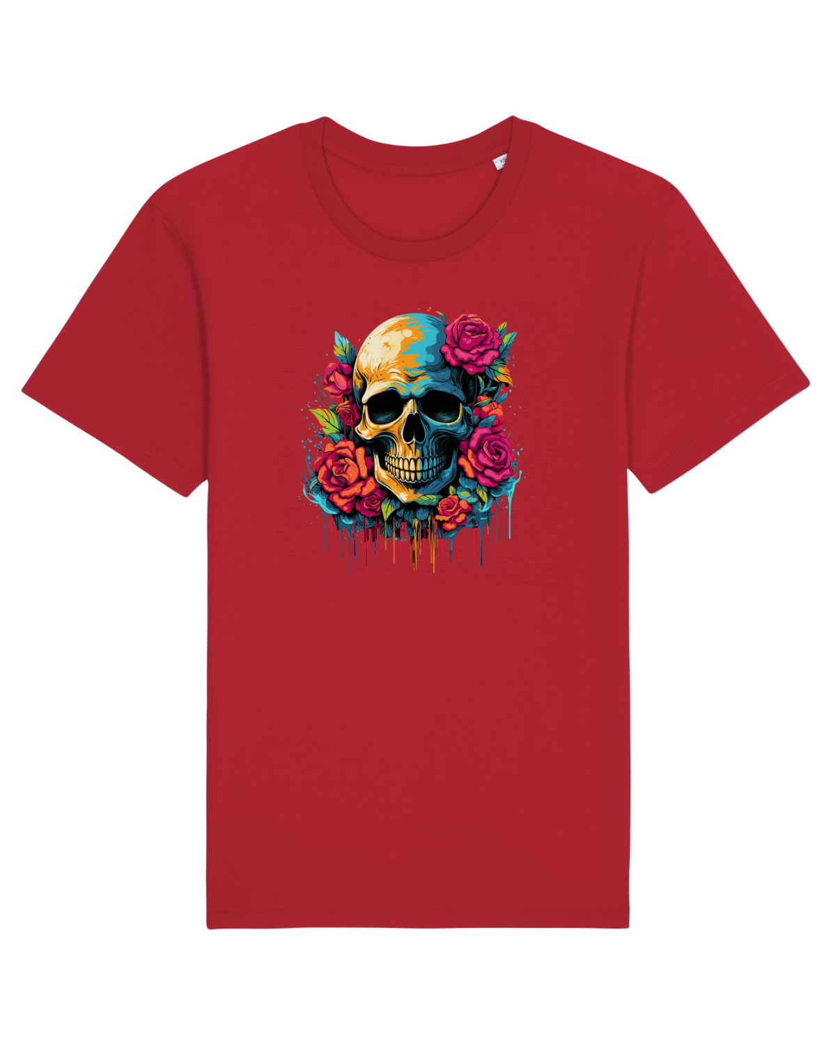 Tricou mânecă scurtă Unisex Rocker Red